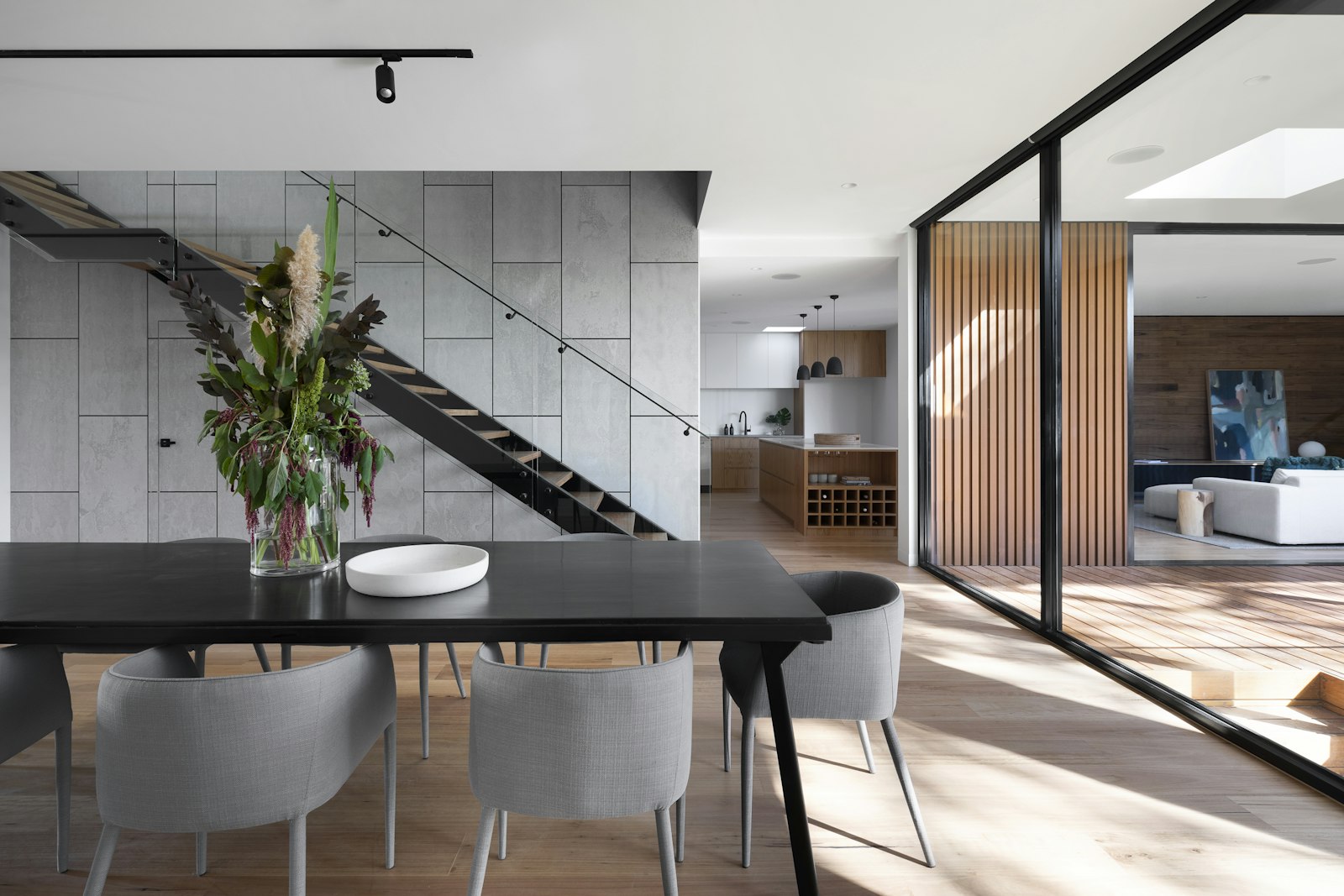 Contemporary living space